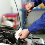 how to check my engine oil